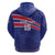 Custom Haiti Football Hoodie Les Grenadiers - Royal Palm - Wonder Print Shop