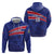 Custom Haiti Football Hoodie Les Grenadiers - Royal Palm - Wonder Print Shop