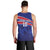 Custom Haiti Football Men Tank Top Les Grenadiers - Royal Palm - Wonder Print Shop