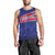 Custom Haiti Football Men Tank Top Les Grenadiers - Royal Palm - Wonder Print Shop