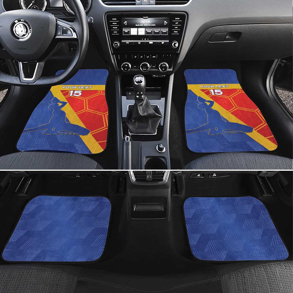 Custom Haiti Football Car Mats Neg Marron Go Ayiti - Wonder Print Shop