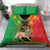 Personalised Ethiopia Bedding Set Lion Of Judah Mix African Pattern