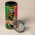 Personalised Ethiopia 4 in 1 Can Cooler Tumbler Lion Of Judah Mix African Pattern