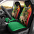 Personalised Ethiopia Car Seat Cover Lion Of Judah Mix African Pattern - Wonder Print Shop