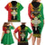 Personalised Ethiopia Family Matching Long Sleeve Bodycon Dress and Hawaiian Shirt Lion Of Judah Mix African Pattern