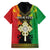 Personalised Ethiopia Family Matching Puletasi and Hawaiian Shirt Lion Of Judah Mix African Pattern