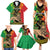 Personalised Ethiopia Family Matching Summer Maxi Dress and Hawaiian Shirt Lion Of Judah Mix African Pattern