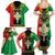 Personalised Ethiopia Family Matching Summer Maxi Dress and Hawaiian Shirt Lion Of Judah Mix African Pattern