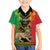 Personalised Ethiopia Kid Hawaiian Shirt Lion Of Judah Mix African Pattern