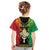 Personalised Ethiopia Kid T Shirt Lion Of Judah Mix African Pattern