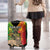 Personalised Ethiopia Luggage Cover Lion Of Judah Mix African Pattern