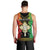 Personalised Ethiopia Men Tank Top Lion Of Judah Mix African Pattern