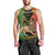 Personalised Ethiopia Men Tank Top Lion Of Judah Mix African Pattern