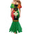 Personalised Ethiopia Mermaid Dress Lion Of Judah Mix African Pattern - Wonder Print Shop