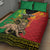 Personalised Ethiopia Quilt Bed Set Lion Of Judah Mix African Pattern