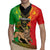 Personalised Ethiopia Rugby Jersey Lion Of Judah Mix African Pattern