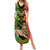 Personalised Ethiopia Summer Maxi Dress Lion Of Judah Mix African Pattern