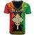 Personalised Ethiopia T Shirt Lion Of Judah Mix African Pattern