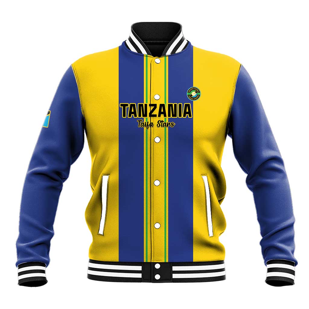 Custom Tanzania Football Baseball Jacket Sporty Style