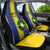 Custom Tanzania Football Car Seat Cover Sporty Style