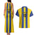 Custom Tanzania Football Couples Matching Tank Maxi Dress and Hawaiian Shirt Sporty Style