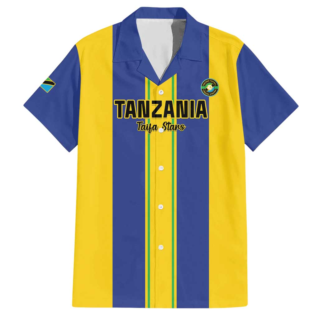 Custom Tanzania Football Hawaiian Shirt Sporty Style