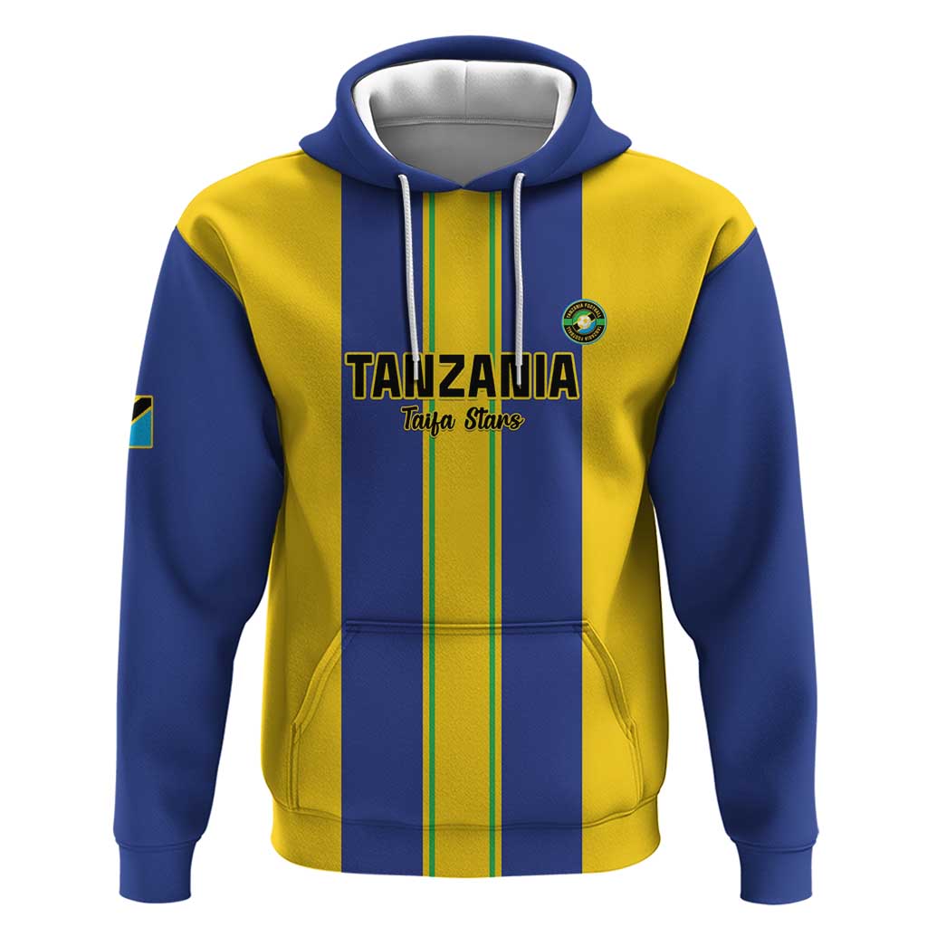 Custom Tanzania Football Hoodie Sporty Style