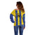 Custom Tanzania Football Off Shoulder Sweater Sporty Style