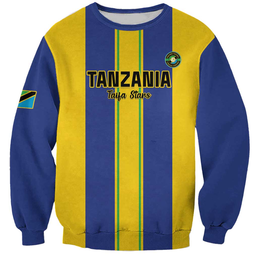 Custom Tanzania Football Sweatshirt Sporty Style