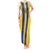 Custom Tanzania Football Tank Maxi Dress Sporty Style