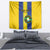 Custom Tanzania Football Tapestry Sporty Style