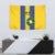 Custom Tanzania Football Tapestry Sporty Style