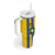 Custom Tanzania Football Tumbler With Handle Sporty Style