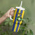 Custom Tanzania Football Tumbler With Handle Sporty Style