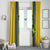 Custom Tanzania Football Window Curtain Sporty Style