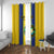 Custom Tanzania Football Window Curtain Sporty Style