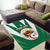 Personalised Algeria Area Rug Coat Of Arms With Islamic Pattern