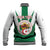 Personalised Algeria Baseball Jacket Coat Of Arms With Islamic Pattern