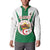 Personalised Algeria Button Sweatshirt Coat Of Arms With Islamic Pattern