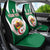 Personalised Algeria Car Seat Cover Coat Of Arms With Islamic Pattern