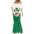 Personalised Algeria Mermaid Dress Coat Of Arms With Islamic Pattern