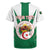 Personalised Algeria Rugby Jersey Coat Of Arms With Islamic Pattern