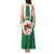 Personalised Algeria Tank Maxi Dress Coat Of Arms With Islamic Pattern