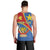 Personalised DR Congo Men Tank Top Coat Of Arms African Pattern