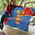 Personalised DR Congo Quilt Coat Of Arms African Pattern