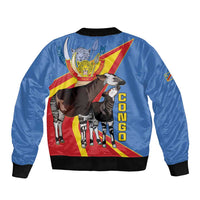 DR Congo Okapi Bomber Jacket With Coat Of Arms