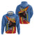 DR Congo Okapi Zip Hoodie With Coat Of Arms