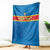 Custom DR Congo Football Blanket Go Les Léopards