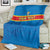 Custom DR Congo Football Blanket Go Les Léopards