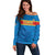 Custom DR Congo Football Off Shoulder Sweater Go Les Léopards